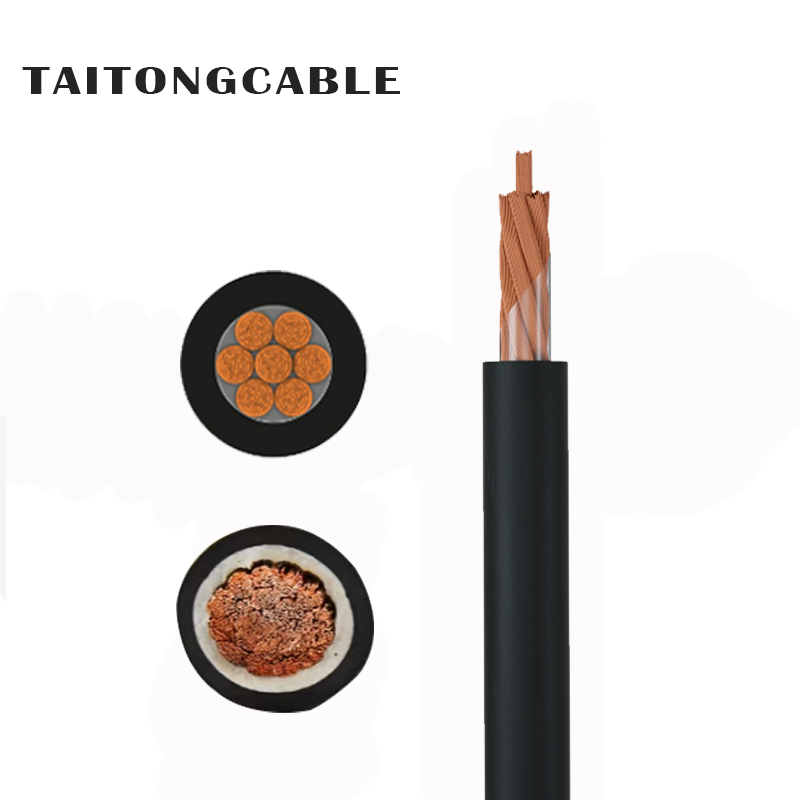 H01N2-D لچکدار ربڑ ویلڈنگ کیبل EN 50525